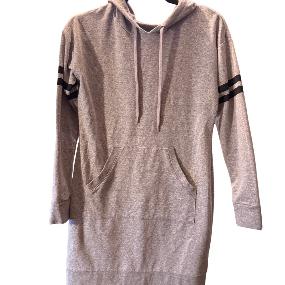 Soho Gray Hoodie Mini Dress